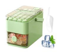 Ice Tray With Lid For Freezer | Ice Tray Bin | Easy Release Ice Maker | Large Capacity Iced Beverage Making Tools | Ice Mold Tray For Wine Juice, Kitchen Accessories