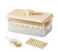 Ice Tray With Lid For Freezer - Sealed Press Button Fruit Infuser Storage