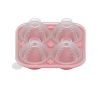 Ice Trays For Freezer - Large 2.2-Inch Baseball Ice Sphere Mold, 3D Novelty Slow Melting Round Silicon IceBall Maker For Wide Whiskey Tumblers & Cocktail | Olive Green
