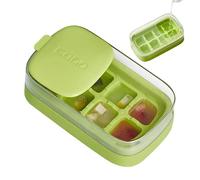 Ice Trays for Freezer with Lid - 8-Cavity Press Design Reusable Whiskey Freezer Mould | Easy Release Molds - for Party Restaurant Celebration Home Kitchen Picnic Camping Family Gathering