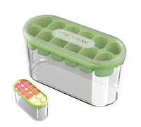 Ice Trays, Freezer Ice Tray Mold, Easy-Release Flexible Design, Reusable Silicone, Icy Cube Maker, Excellent for Cocktail Making, Party Drinks, Whiskey Tasting, Kitchen Use, and Home Bar Prep