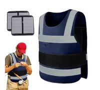 Ice Vest, Cooling Safety Gear, High Temperature Jacket, Adjustable Fit, Outdoor Sports Accessory, for Men, Women, Cycling, Sanitation, Gardening, Hiking, Running, Fishing