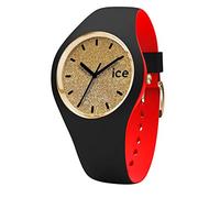 Ice-Watch - ICE loulou Gold Glitter - Orologio nero da Donna con Cinturino in silicone - 007228 (Small)