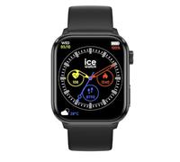 ICE-WATCH smart 2.0 Black - Orologio connesso nero con cinturino in silicone nero per uomo - 022535 (1,96 inch)