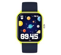 ICE-WATCH - ICE smart junior 2.0 Yellow - Orologio connesso giallo da bambino con cinturino in silicone blu - 022791 (1,75 inch)