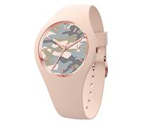Ice-Watch Bastogne Glam Nude Orologio Rosa da Donna con Cinturino in Silicone, 016639 (Small)