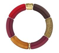 ICE-WATCH Bracciale donna ICE Jewellery Bella Cranberry Red - bracciale da donna rosso nero e arancione (024176) Cranberry Red, taglia unica