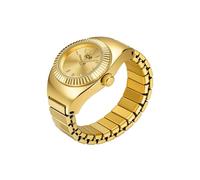 Ice-Watch - Chouchou Gold - Orologio anello dorato da donna con bracciale estensibile in acciaio inossidabile - 025516 (15 mm)