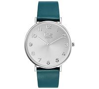 Ice-Watch CITY Tanner Green Silver Orologio Verde da Uomo con Cinturino in Pelle, 001523 (Medium)