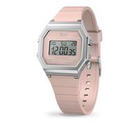 ICE-WATCH - Electronic watch ICE digit retro - Quartz movimento dell'orologio - Larghezza della cassa: 32 mm - Plastica - Babyatoutprix - Pinks silver S - 3 ATM