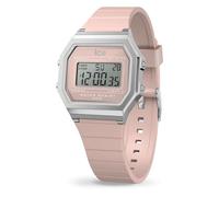 ICE-WATCH - Electronic watch ICE digit retro - Quartz movimento dell'orologio - Larghezza della cassa: 32 mm - Plastica - Babyatoutprix - Pinks silver S - 3 ATM