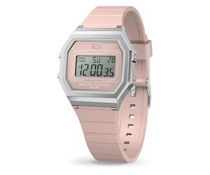 ICE-WATCH - Electronic watch ICE digit retro - Quartz movimento dell'orologio - Larghezza della cassa: 32 mm - Plastica - Babyatoutprix - Pinks silver S - 3 ATM