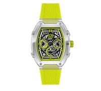Ice-Watch ICE boliday Clear yellow skel Plastic orologio da uomo giallo con cinturino in silicone, 024286 (Medium)