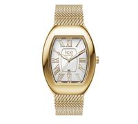 ICE-WATCH - ICE boliday Dome Metal mesh White GD - Orologio Oro e bianco da Donna con Cinturino in acciaio inossidabile - 024487 (Small)