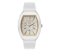 ICE-WATCH - ICE boliday Dome White glitter gold - Orologio bianco da Donna con Cinturino in silicone - 024033 (Small)