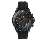 Ice-Watch - ICE chrono Trilogy - Orologio nero da Uomocon Cinturino in silicone - Chrono - 019842 (Large)