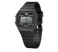 ICE-WATCH - ICE digit retro Black - Orologio nero da Donna con Cinturino in silicone - 022900 (Small)