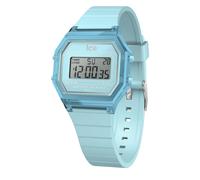 ICE-WATCH - ICE digit retro clear - Watch with silicone strap (Small) Light Blue