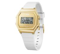 ICE-WATCH - ICE digit retro White gold - Orologio bianco da Donna con Cinturino in plastica - 022049 (Small)