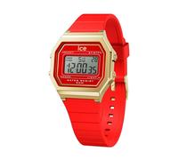 ICE-WATCH - ICE Digit Retro - Women's Wristwatch with Plastic Strap (Small) Red