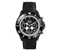 Ice-Watch ICE Dune Black Orologio Nero da Uomo con Cinturino in Silicone, Chrono, 014222 (Extra large)
