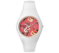 Ice-Watch ICE Flower Lunacy Orologio Bianco da Donna con Cinturino in Silicone, 001297 (Medium)