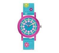 ICE-WATCH - ICE learning Pink flowers - Orologio blu da Bambine con Cinturino in nylon - 023300 (Small)