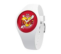 Ice-Watch ICE Love Heart Orologio Bianco da Donna con Cinturino in Silicone, 015267 (Small)