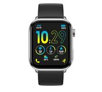 ICE-WATCH - Ice Smart 3.0 Silver Black 1.78 AMOLED GPS - Orologio Connesso Rettangolare Argento Misto a Cinturino in Silicone - 024301 (1.78 Pollici)