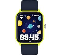 ICE-WATCH - ICE smart junior 2.0 Yellow - Orologio connesso giallo da bambino con cinturino in silicone blu - 022791 (1,75 inch)