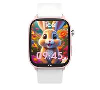 ICE-WATCH - ICE smart junior 3.0 FM Pink White - Orologio connesso geolocalizzabile rosa da Bambine con Cinturino in silicone - 024549 (1.75 pollici)