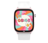 ICE-WATCH - ICE smart junior 3.0 FM Pink White - Orologio connesso geolocalizzabile rosa da Bambine con Cinturino in silicone - 024549 (1.75 pollici)