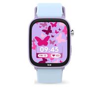 ICE-WATCH - ICE smart junior 3.0 FM Purple Soft blue - Orologio connesso geolocalizzabile porpora da Bambine con Cinturino in silicone - 024550 (1.75 pollici)
