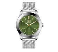 Ice-Watch ICE steel Silver green Milanese orologio da uomo in argento con bracciale in acciaio inossidabile, 024749 (Medium)
