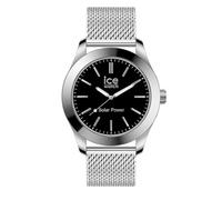 ICE-WATCH - ICE steel solar - Orologio da uomo con bracciale in metallo (Medium), Argento e nero