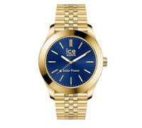 ICE-WATCH - ICE steel solar - Orologio da uomo con bracciale in metallo (Medium), Oro e blu