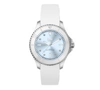 Ice-Watch - ICE steel White pastel blue - Orologio soldi da Donna con Cinturino in silicone - 020365 (Small)