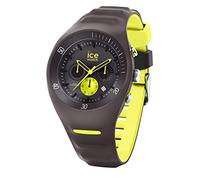 Ice-Watch P. Leclercq Anthracite Orologio Grigio da Uomo con Cinturino in Silicone, Chrono, 014946 (Large)