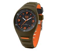 Ice-Watch - P. Leclercq Khaki orange - Orologio verde da Uomocon Cinturino in silicone - 020886 (Medium)