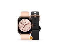 Ice Watch Smart One 38 mm, oro rosa con bracciale aggiuntivo rosa nero - Nouvo