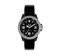 ICE-WATCH Stone - black silver sili big, Orologio da polso Donna