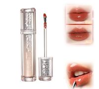 Ice Watery Lip Gloss, Mirror Tea Jelly Light Lip Glaze, Iced Tea Watery Lip Gloss, Juicy Doll Ice Watery Lip Gloss, Long Lasting Moisturizing Ice Iron Tinted Lip-Tint (#5)