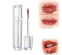 Ice Watery Lip Gloss, Mirror Tea Jelly Light Lip Glaze, Iced Tea Watery Lip Gloss, Juicy Doll Ice Watery Lip Gloss, Long Lasting Moisturizing Ice Iron Tinted Lip-Tint (#1)