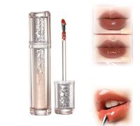 Ice Watery Lip Gloss, Mirror Tea Jelly Light Lip Glaze, Iced Tea Watery Lip Gloss, Juicy Doll Ice Watery Lip Gloss, Long Lasting Moisturizing Ice Iron Tinted Lip-Tint (#6)