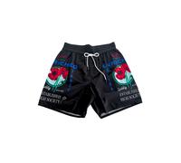 Iceberg Black Polyester Men's Swim Short - L