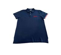 Iceberg Blue Cotton Men's Polo Shirt - XL