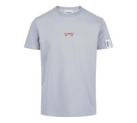 Iceberg - Regular fit light grey T-shirt with embroidered Iceberg logo and Peanuts print on the back - - Tops - Uomo - Grigio - S