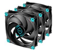Iceberg Thermal IceGALE Silent PWM 120mm Enclosure Ventilatore ottimizzato Flusso d'aria 3-pack, nero