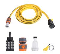 ICEBLUEOR Tubo di aspirazione con filtro e connettore per idropulitrice, 3 m, per idropulitrice Karcher serie K2-K7 e Bosch serie AQT, accessori per idropulitrice per secchio fonte d'acqua