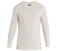 Icebreaker 200 Oasis Crewe Merino Long Sleeve Base Layer Beige S Uomo